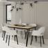 Nowoczesne krzesło fotel LOFT tapicerowane kubełkowe MILANO K680m2